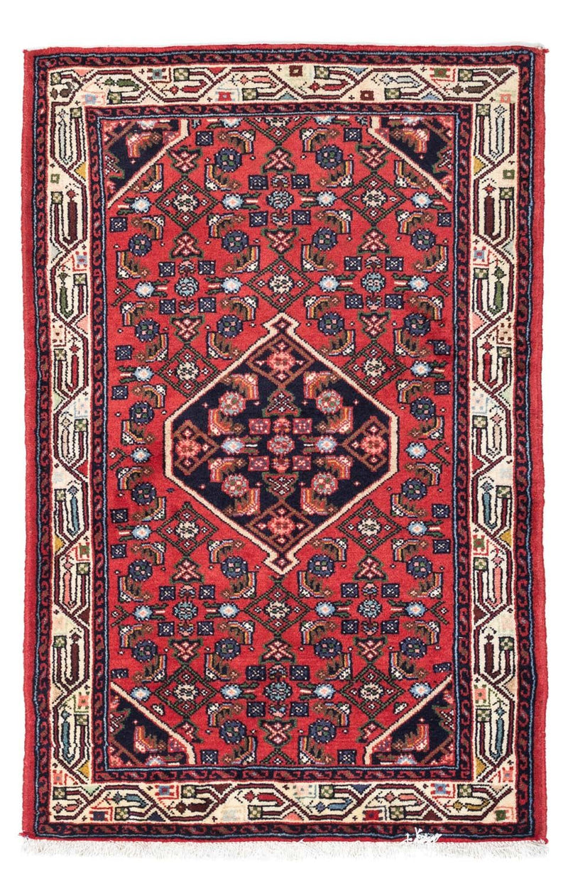 ホセイナバード 絨毯 128x82cm - ペルシャ絨毯