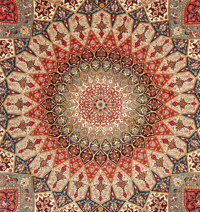 タブリーズ - 50 Raj 絨毯 260x203cm - ペルシャ絨毯
