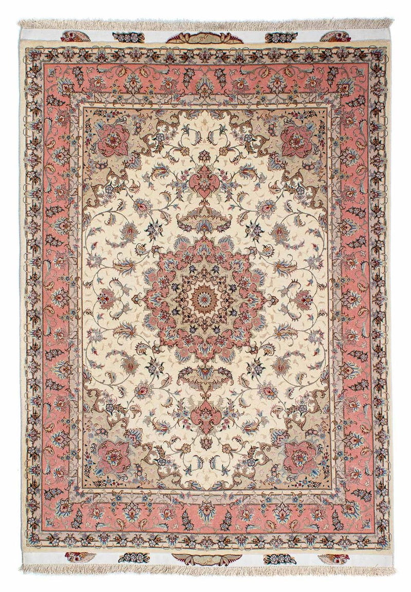 タブリーズ - 50 Raj 絨毯 210x150cm - ペルシャ絨毯