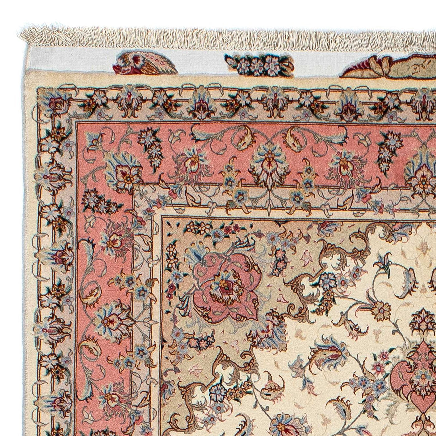 タブリーズ - 50 Raj 絨毯 210x150cm - ペルシャ絨毯