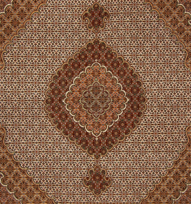 タブリーズ 絨毯 254x205cm - ペルシャ絨毯