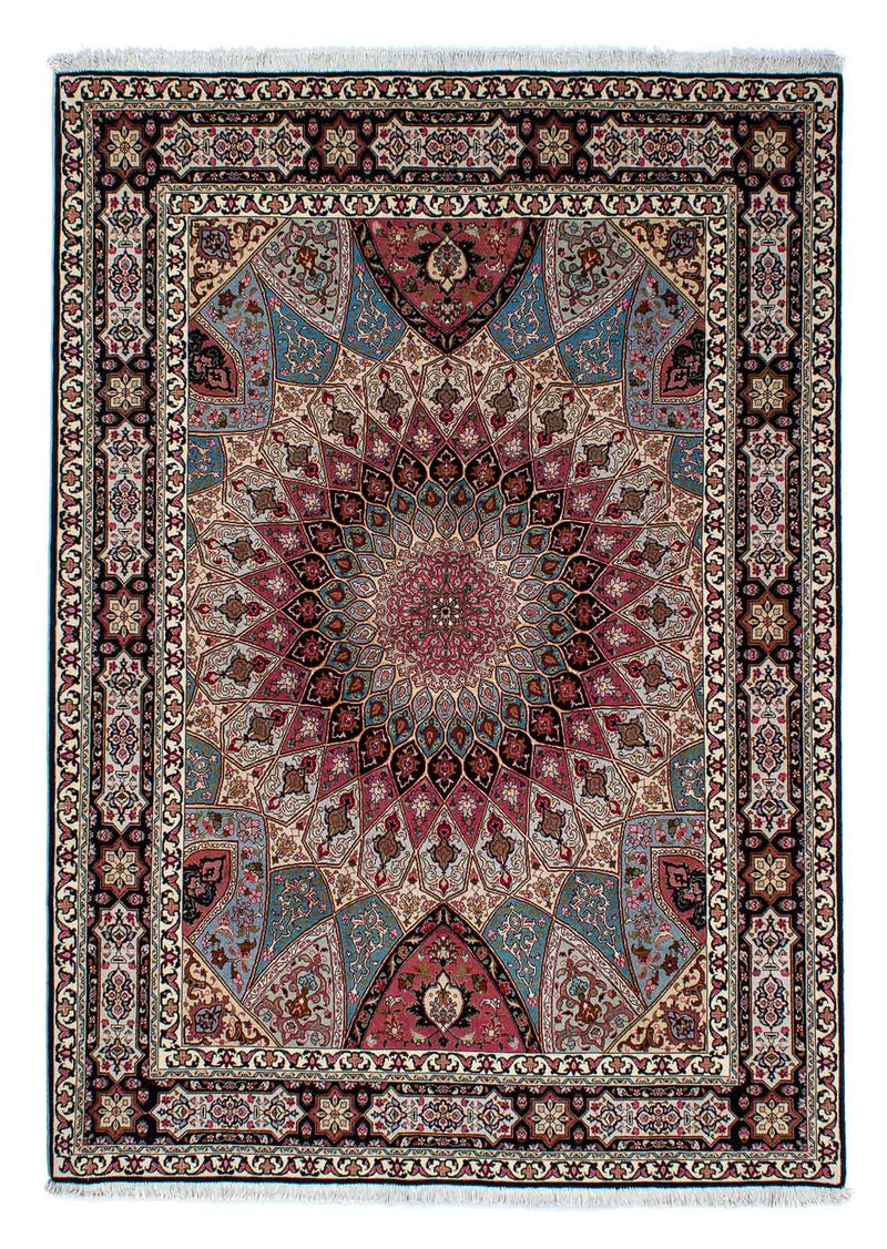 タブリーズ - 50 Raj 絨毯 217x158cm - ペルシャ絨毯