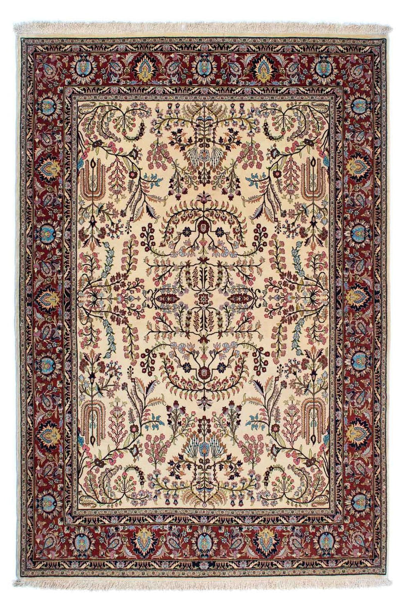 ゴム 絨毯 207x142cm - ペルシャ絨毯