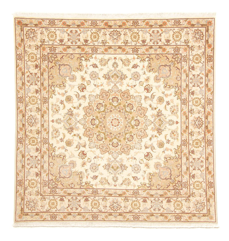 タブリーズ - 50 Raj 絨毯 206x202cm - ペルシャ絨毯