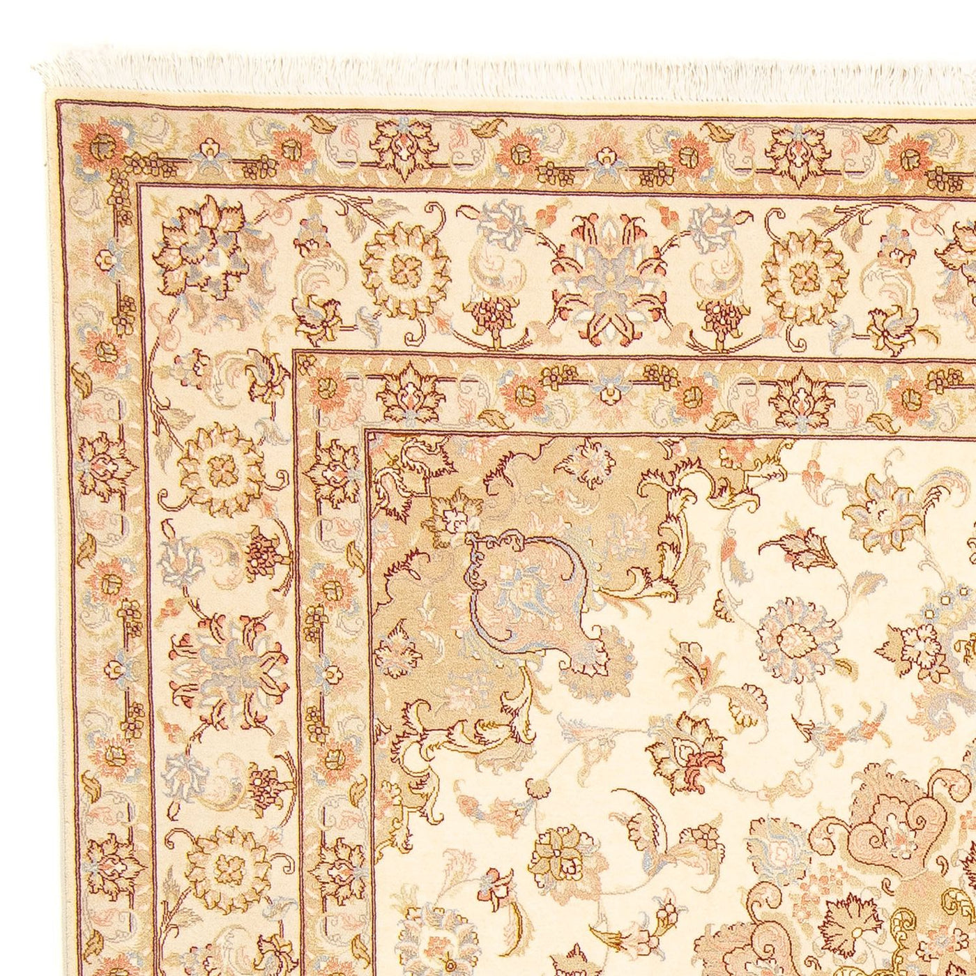 タブリーズ - 50 Raj 絨毯 206x202cm - ペルシャ絨毯