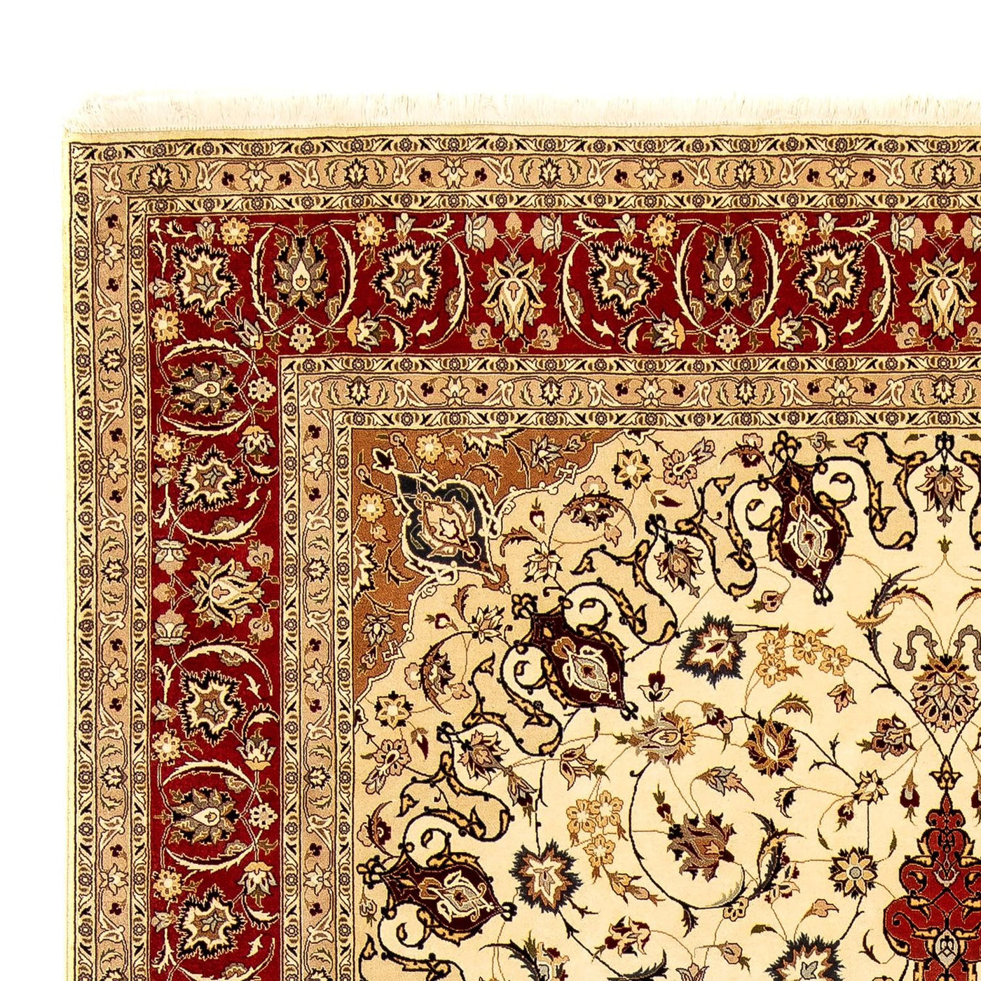 タブリーズ - 50 Raj 絨毯 351x252cm - ペルシャ絨毯
