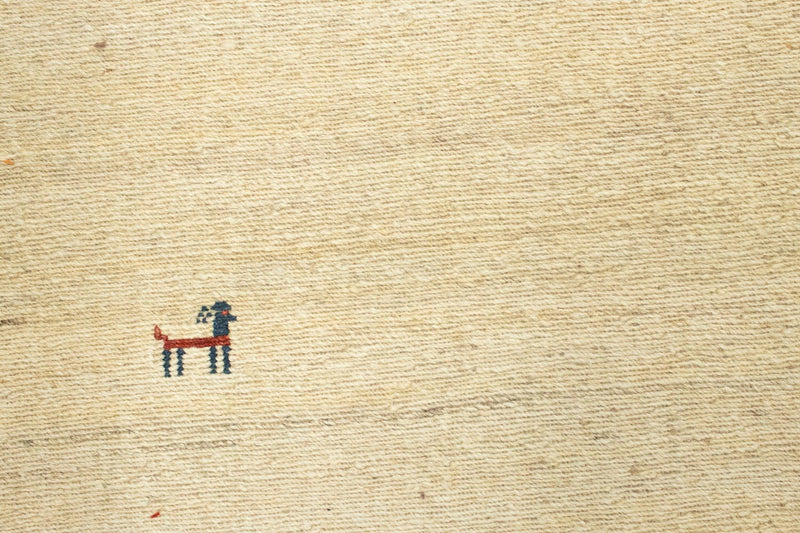 ペルシャギャベ 絨毯 206x158cm - ペルシャウールラグ