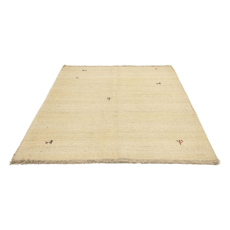 ペルシャギャベ 絨毯 206x158cm - ペルシャウールラグ
