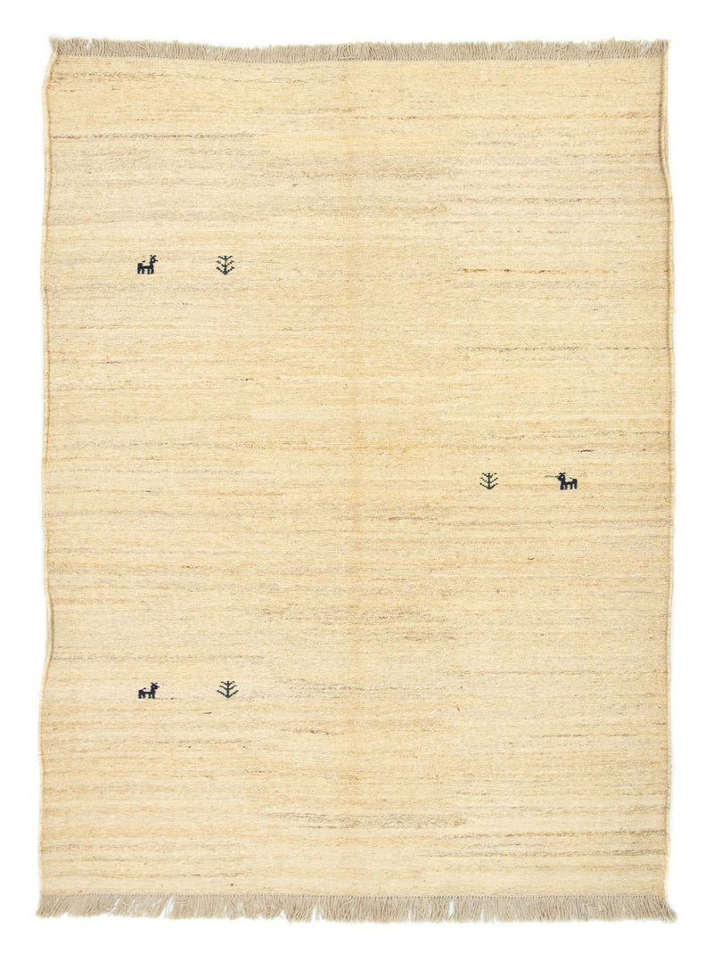 ペルシャギャベ 絨毯 212x153cm - ペルシャウールラグ