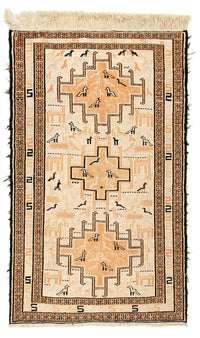 キリム シルク 絨毯 101x65cm – product image