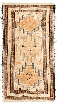 キリム シルク 絨毯 107x63cm – product image