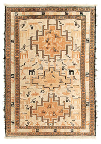 キリム シルク 絨毯 100x71cm – product image