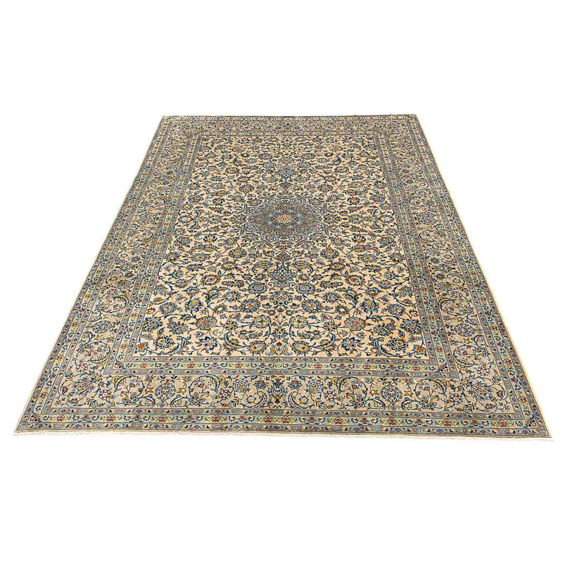 カシャーン 絨毯 398x303cm - ペルシャ絨毯