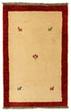 ペルシャギャベ 絨毯 125x83cm - ペルシャウールラグ