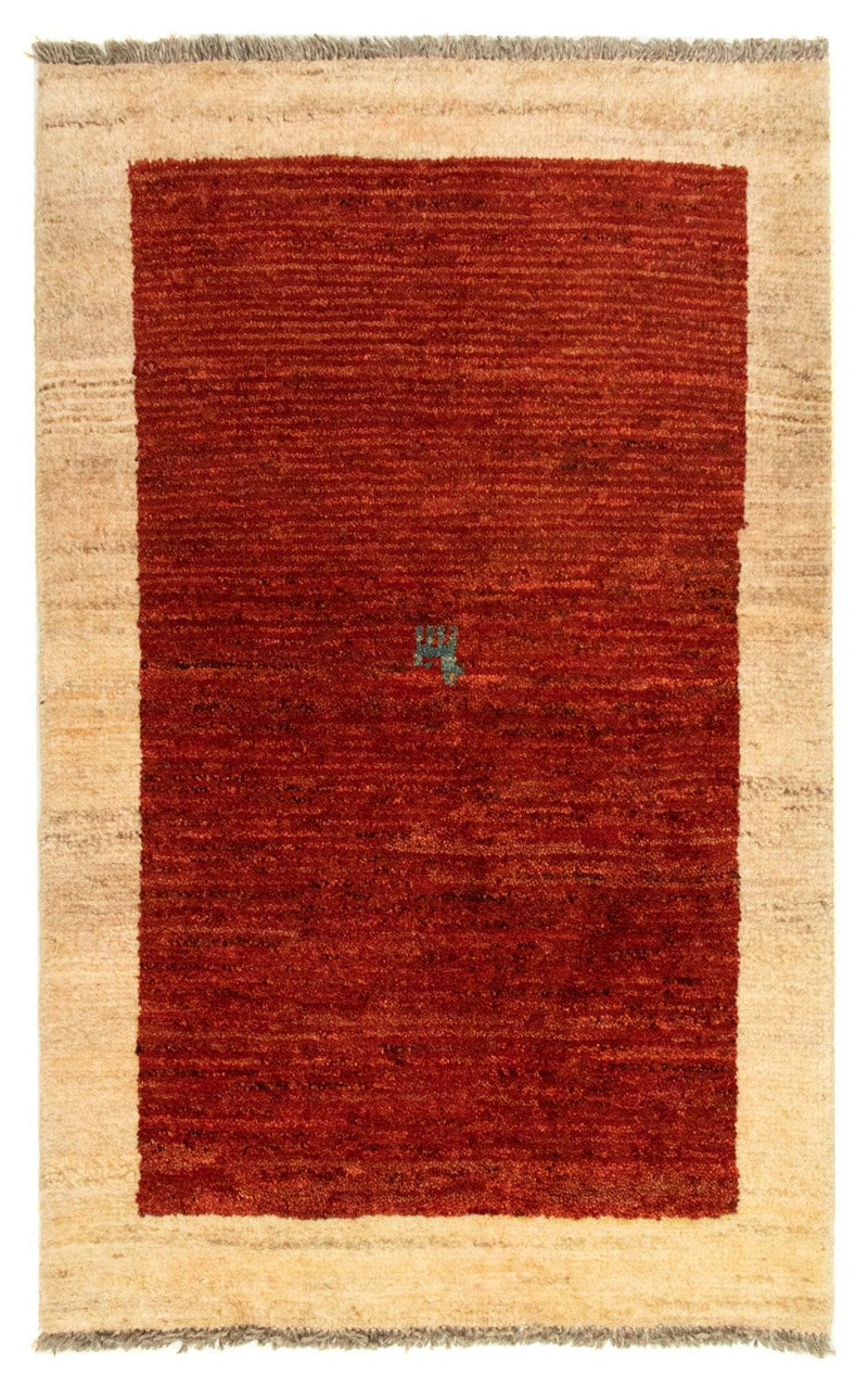 ペルシャギャベ 絨毯 127x79cm - ペルシャウールラグ