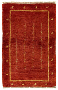 ペルシャギャベ 絨毯 133x84cm - ペルシャウールラグ – product image