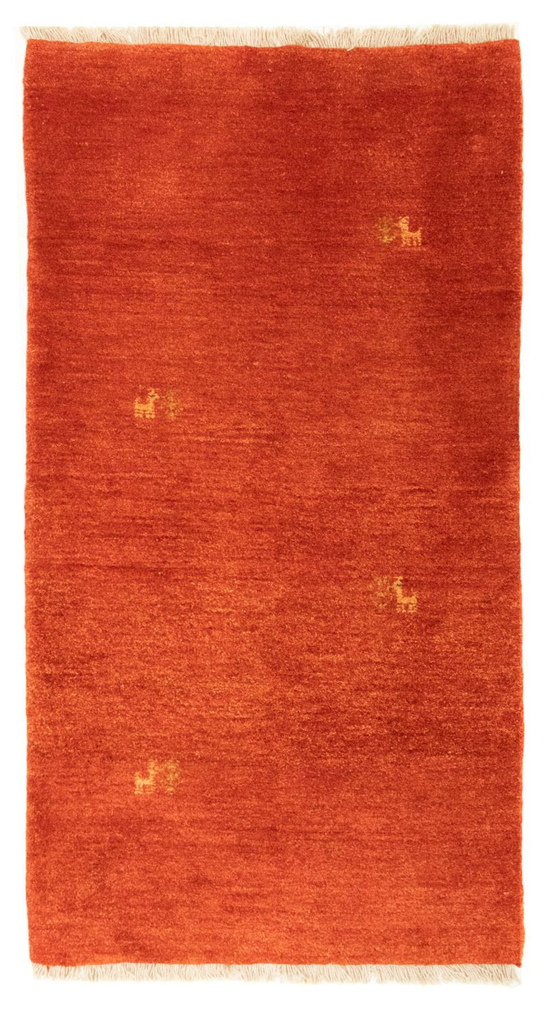 ペルシャギャベ 絨毯 139x73cm - ペルシャウールラグ