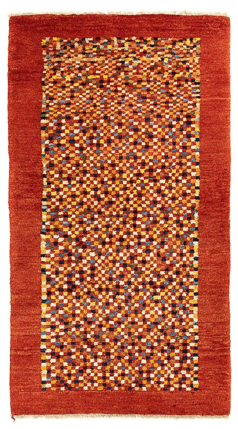 ペルシャギャベ 絨毯 135x72cm - ペルシャウールラグ