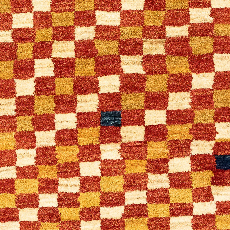 ペルシャギャベ 絨毯 140x72cm - ペルシャウールラグ