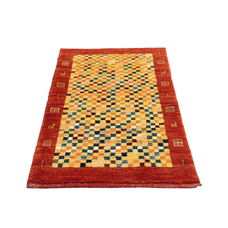ペルシャギャベ 絨毯 139x78cm - ペルシャウールラグ