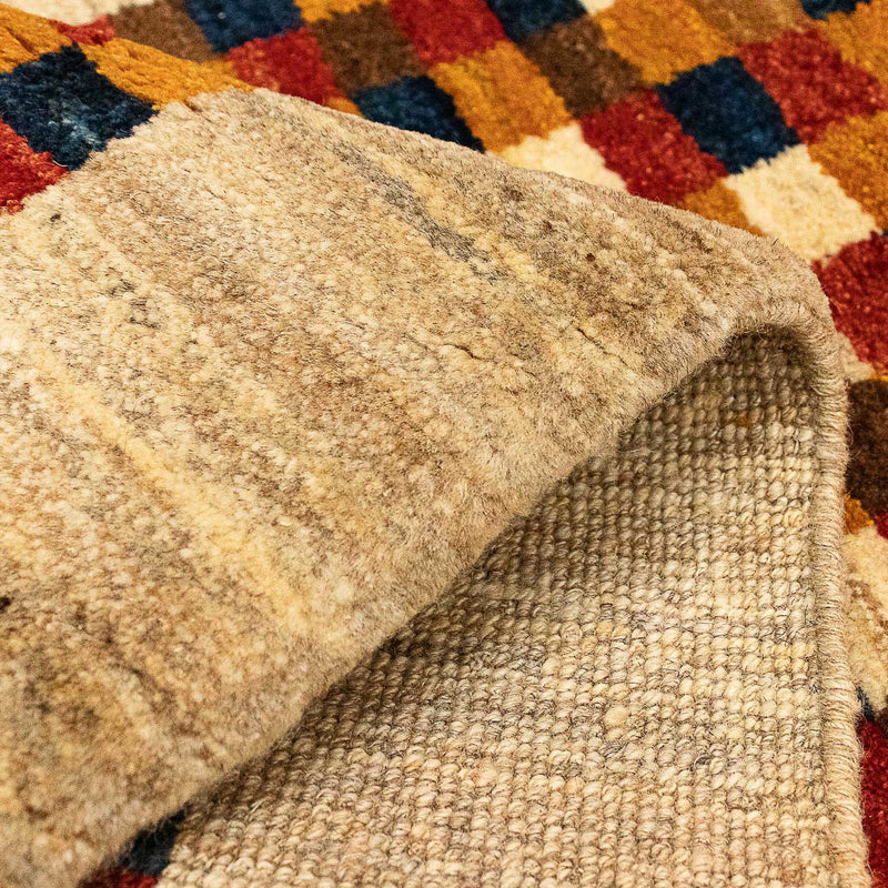 ペルシャギャベ 絨毯 138x72cm - ペルシャウールラグ