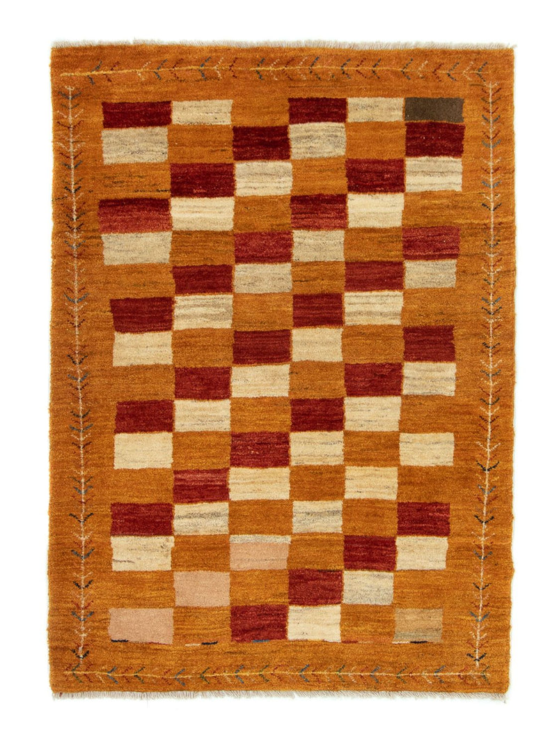 ペルシャギャベ 絨毯 146x103cm - ペルシャウールラグ