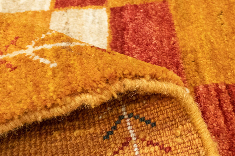 ペルシャギャベ 絨毯 146x103cm - ペルシャウールラグ