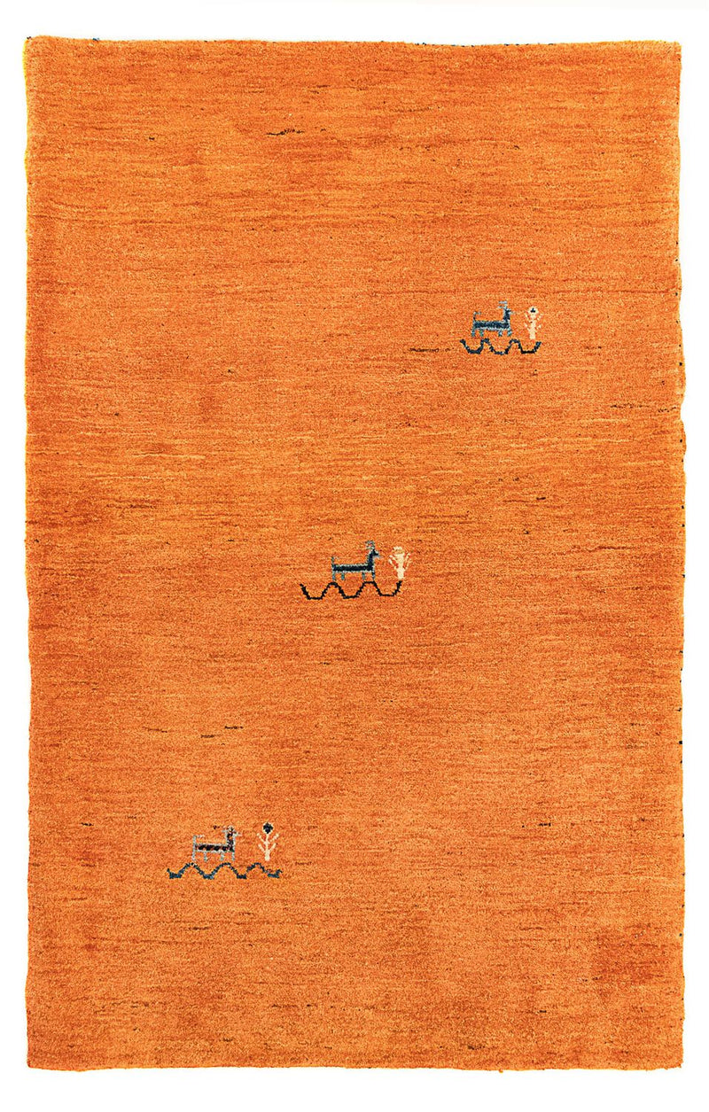 ロリバフト 絨毯 130x80cm - ペルシャウールラグ