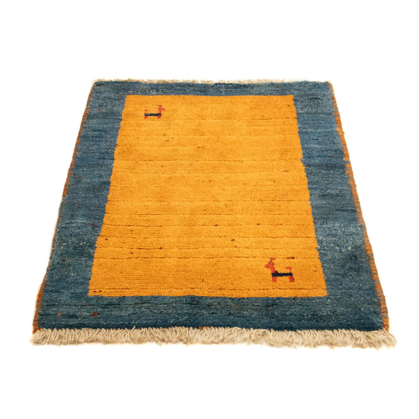 ペルシャギャベ 絨毯 85x64cm - ペルシャウールラグ