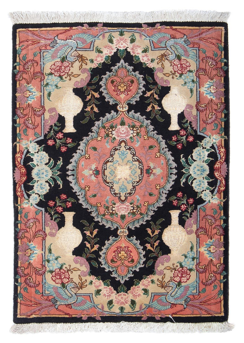 タブリーズ - 50 Raj 絨毯 92x65cm - ペルシャ絨毯