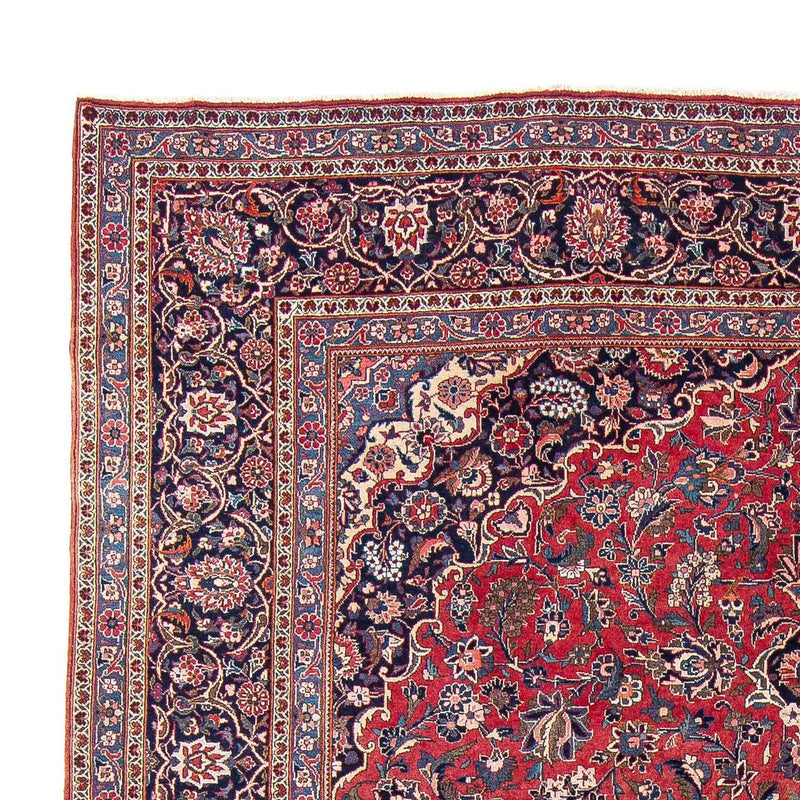 カシャーン 絨毯 338x230cm - ペルシャ絨毯