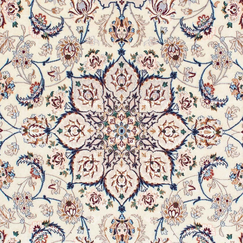 イスファハン 絨毯 205x128cm - ペルシャ絨毯
