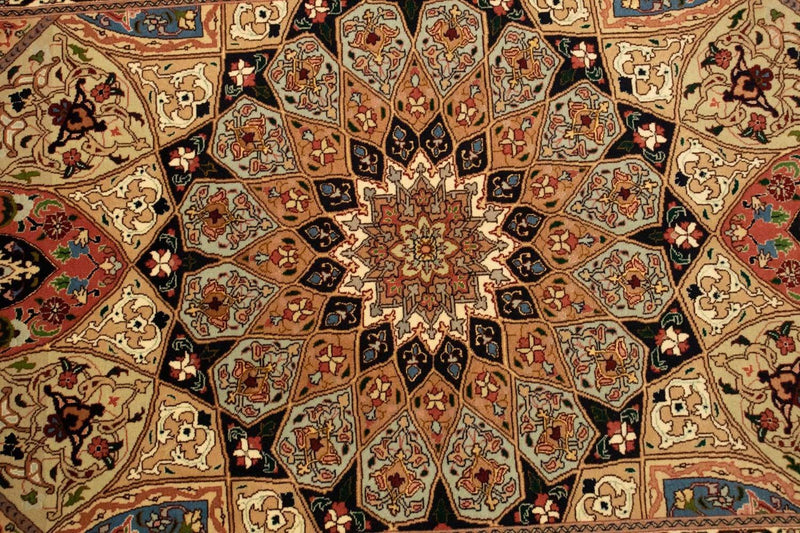 タブリーズ - 50 Raj 絨毯 151x102cm - ペルシャ絨毯
