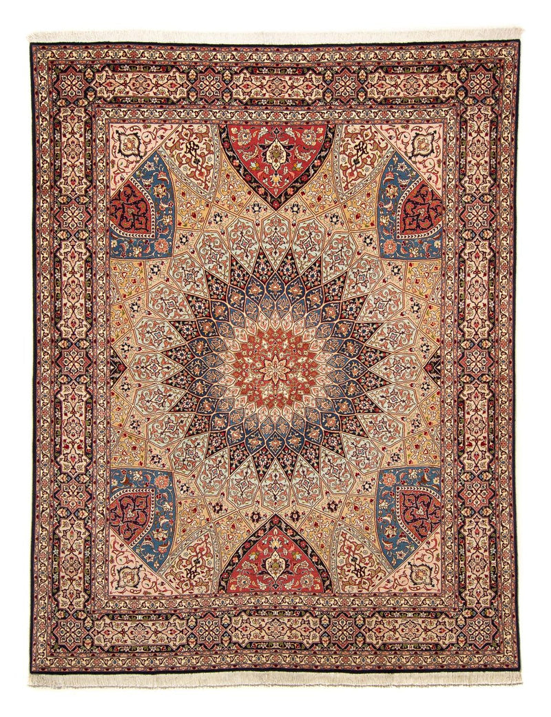 タブリーズ - 50 Raj 絨毯 251x203cm - ペルシャ絨毯
