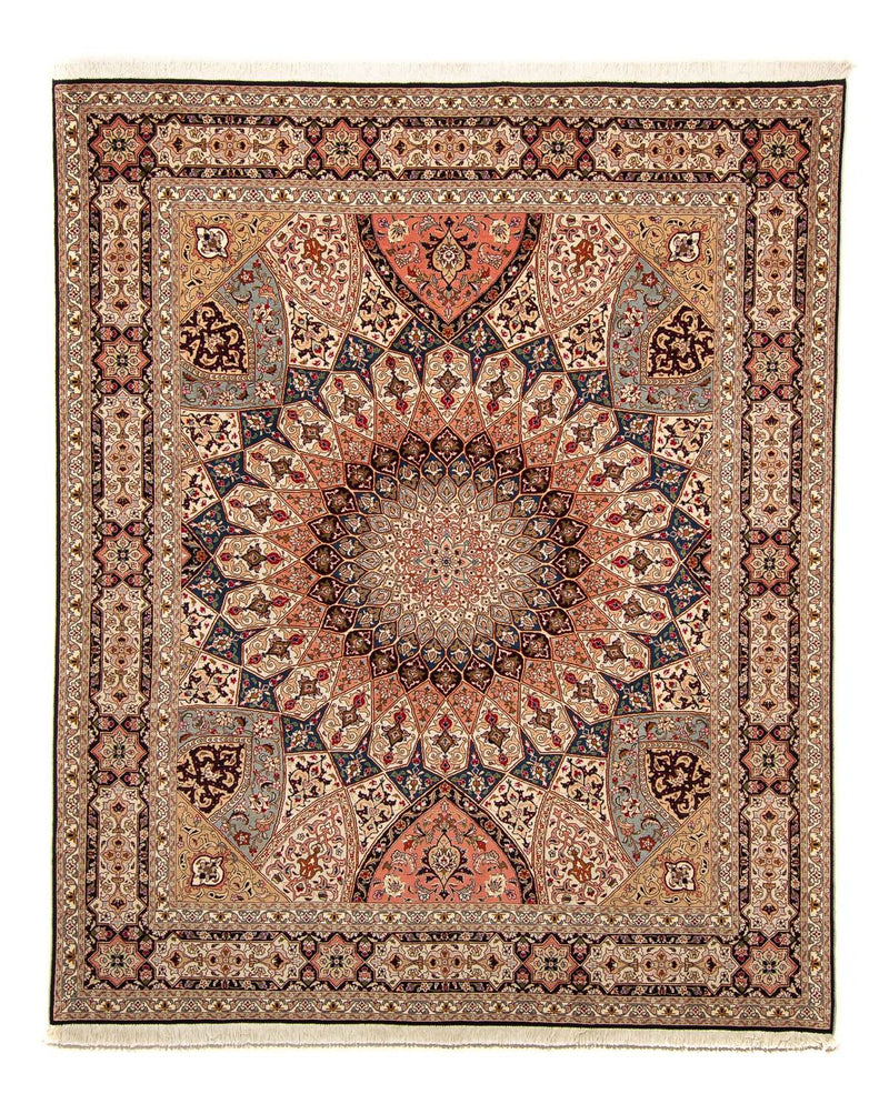 タブリーズ - 50 Raj 絨毯 242x202cm - ペルシャ絨毯