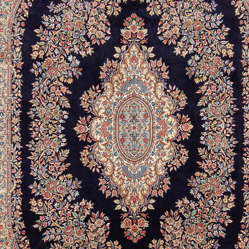 ラフサンジャン 絨毯 400x294cm - ペルシャ絨毯