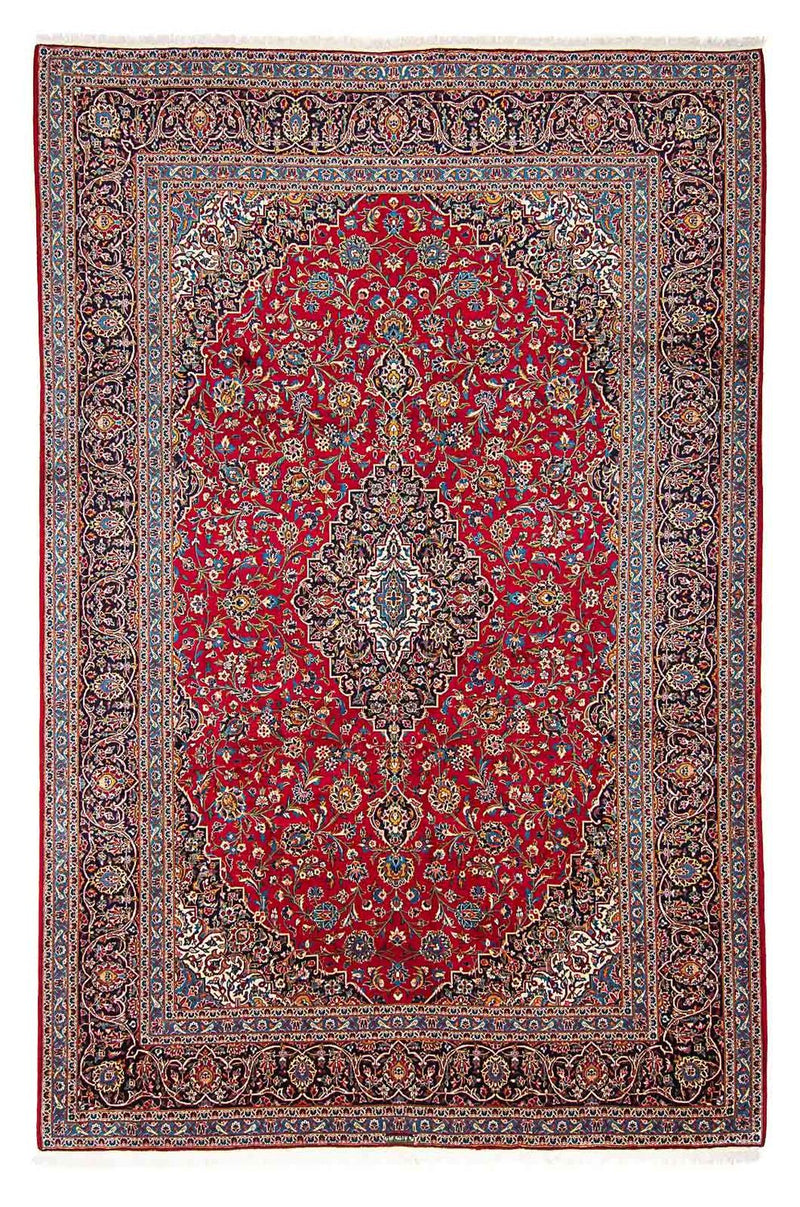 カシャーン 絨毯 417x308cm - ペルシャ絨毯