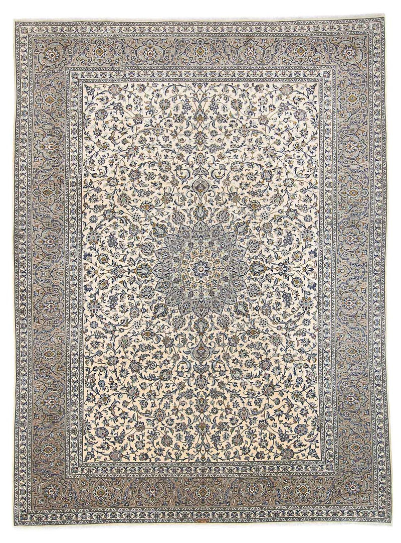 カシャーン 絨毯 400x300cm - ペルシャ絨毯