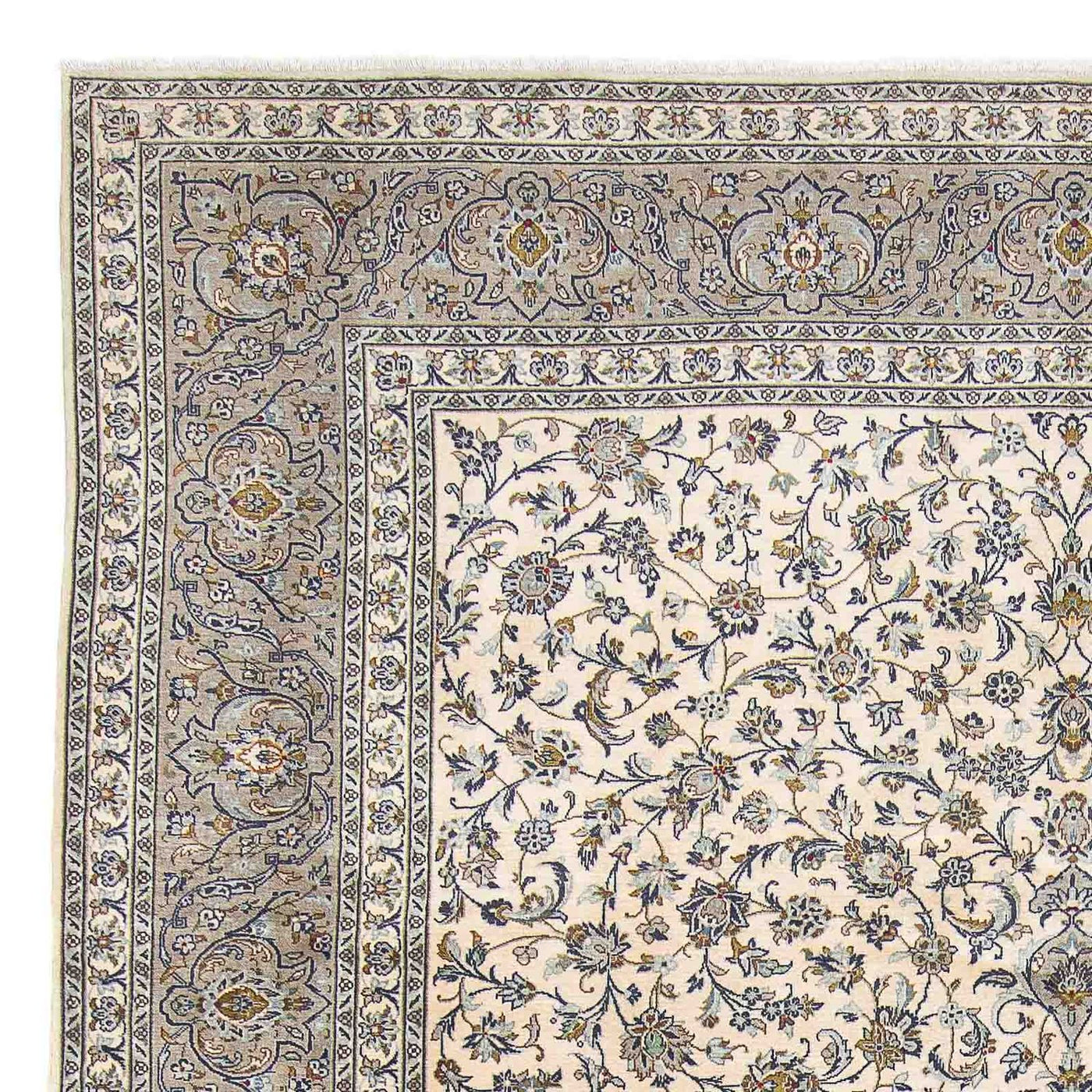 カシャーン 絨毯 400x300cm - ペルシャ絨毯