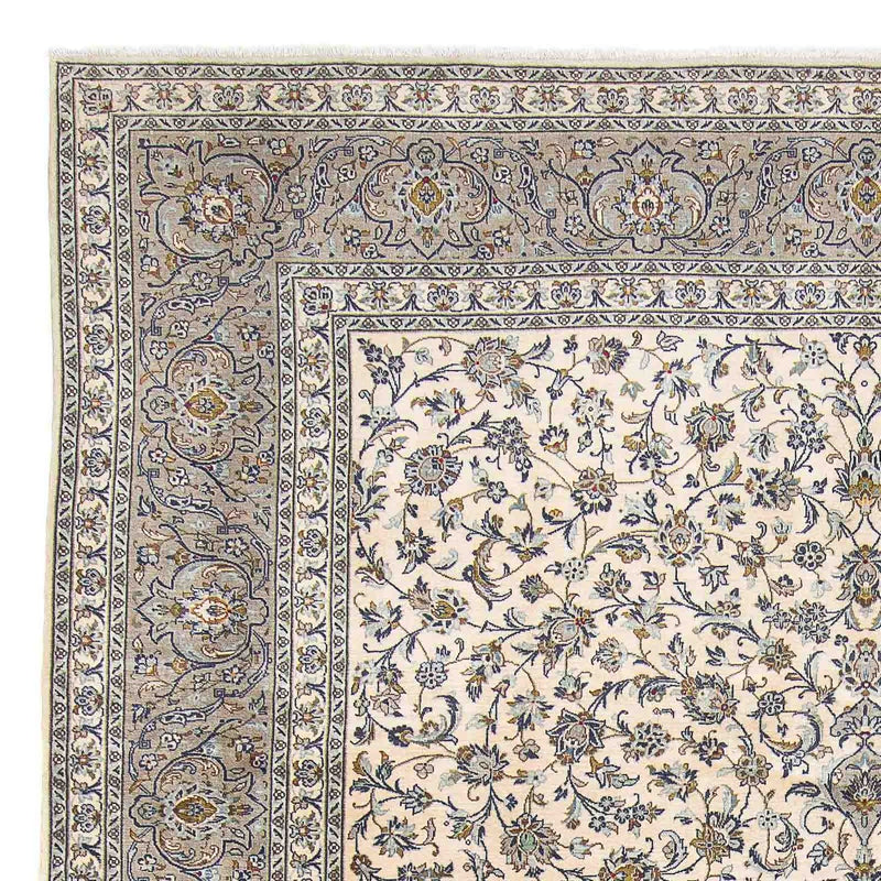 カシャーン 絨毯 400x300cm - ペルシャ絨毯
