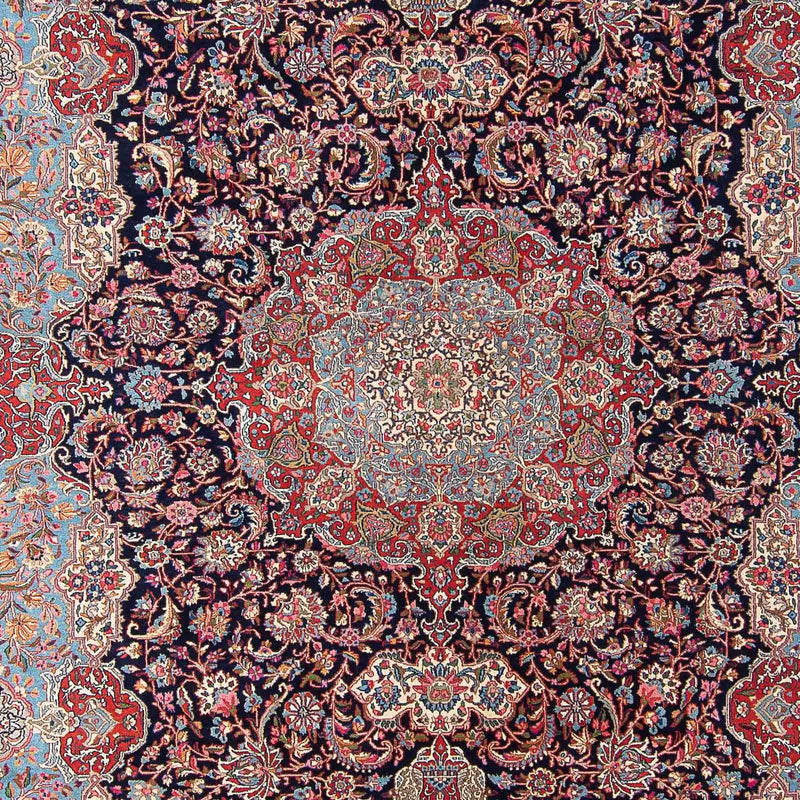ラフサンジャン 絨毯 405x295cm - ペルシャ絨毯