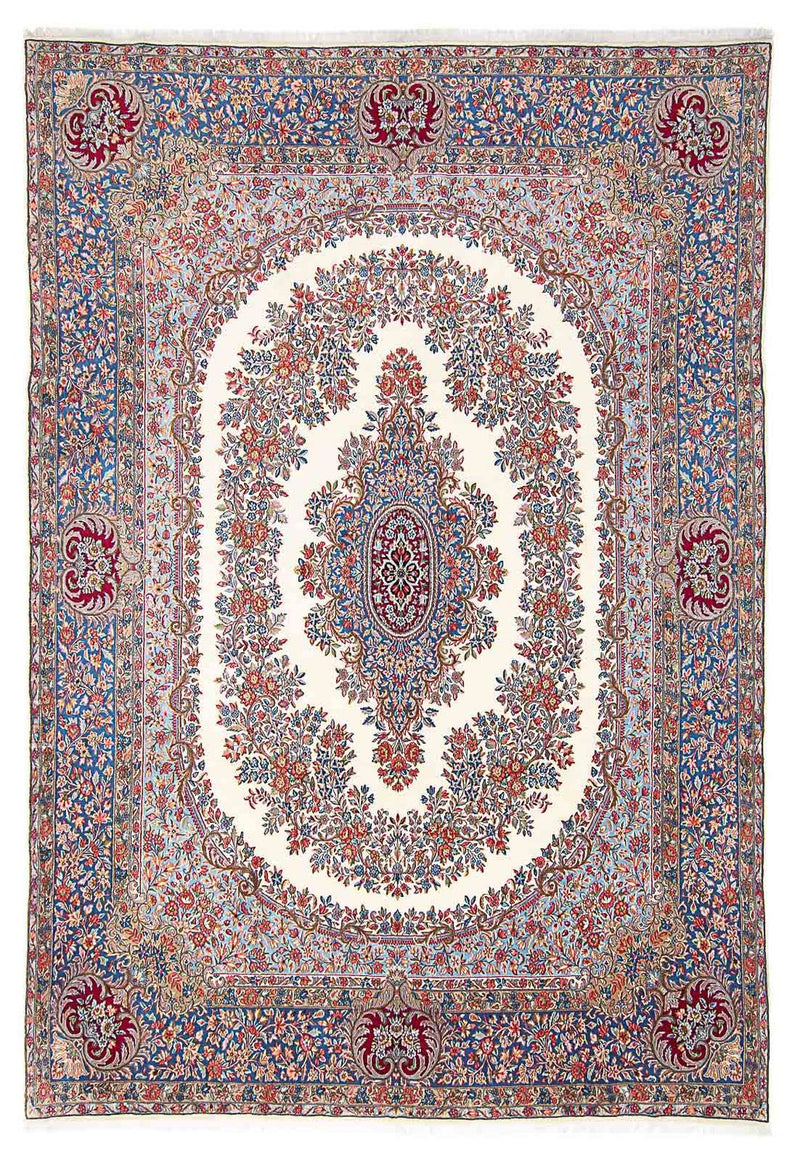 ラフサンジャン 絨毯 396x291cm - ペルシャ絨毯