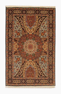 タブリーズ - 50 Raj 絨毯 154x98cm - ペルシャ絨毯 – product image