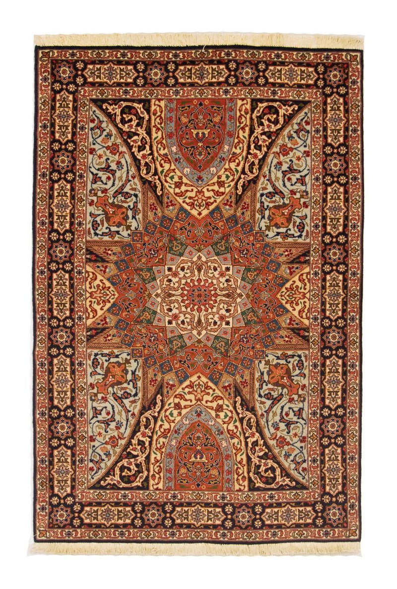 タブリーズ - 50 Raj 絨毯 153x100cm - ペルシャ絨毯