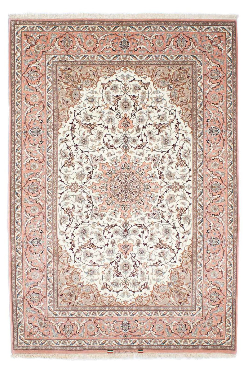 イスファハン 絨毯 225x150cm - ペルシャ絨毯