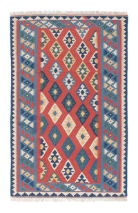 キリム ファルス 絨毯 117x177cm - ブルー – product image