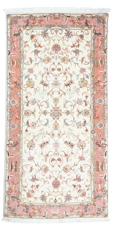 タブリーズ - 50 Raj 絨毯 100x202cm - ペルシャ絨毯