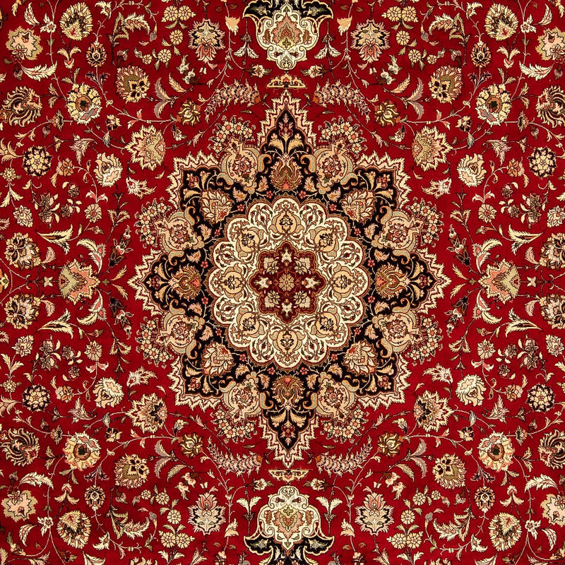 タブリーズ - 50 Raj 絨毯 367x253cm - ペルシャ絨毯