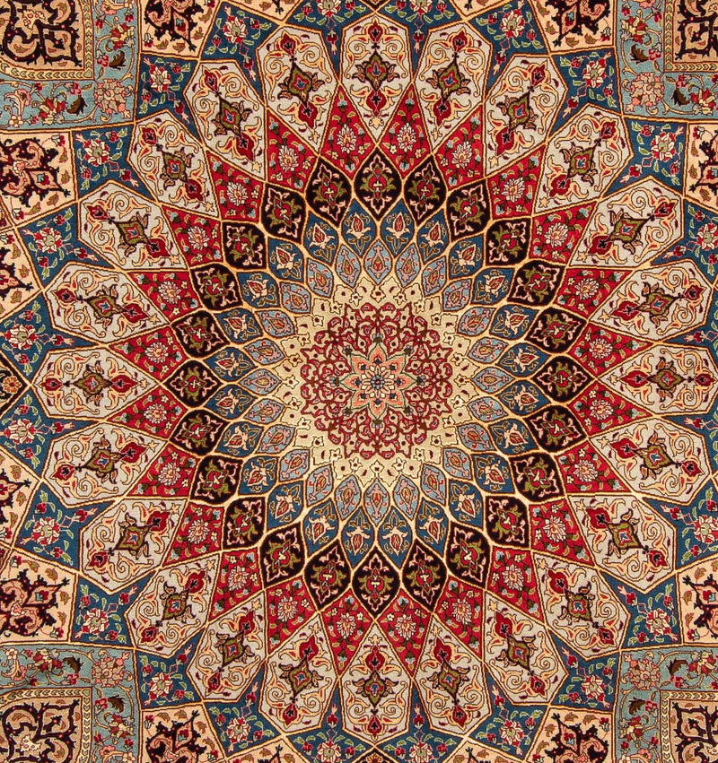 タブリーズ - 50 Raj 絨毯 255x206cm - ペルシャ絨毯