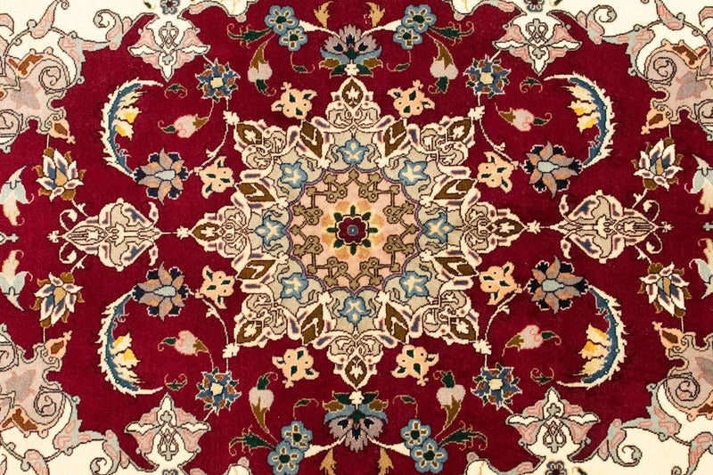 タブリーズ - 50 Raj 絨毯 147x100cm - ペルシャ絨毯